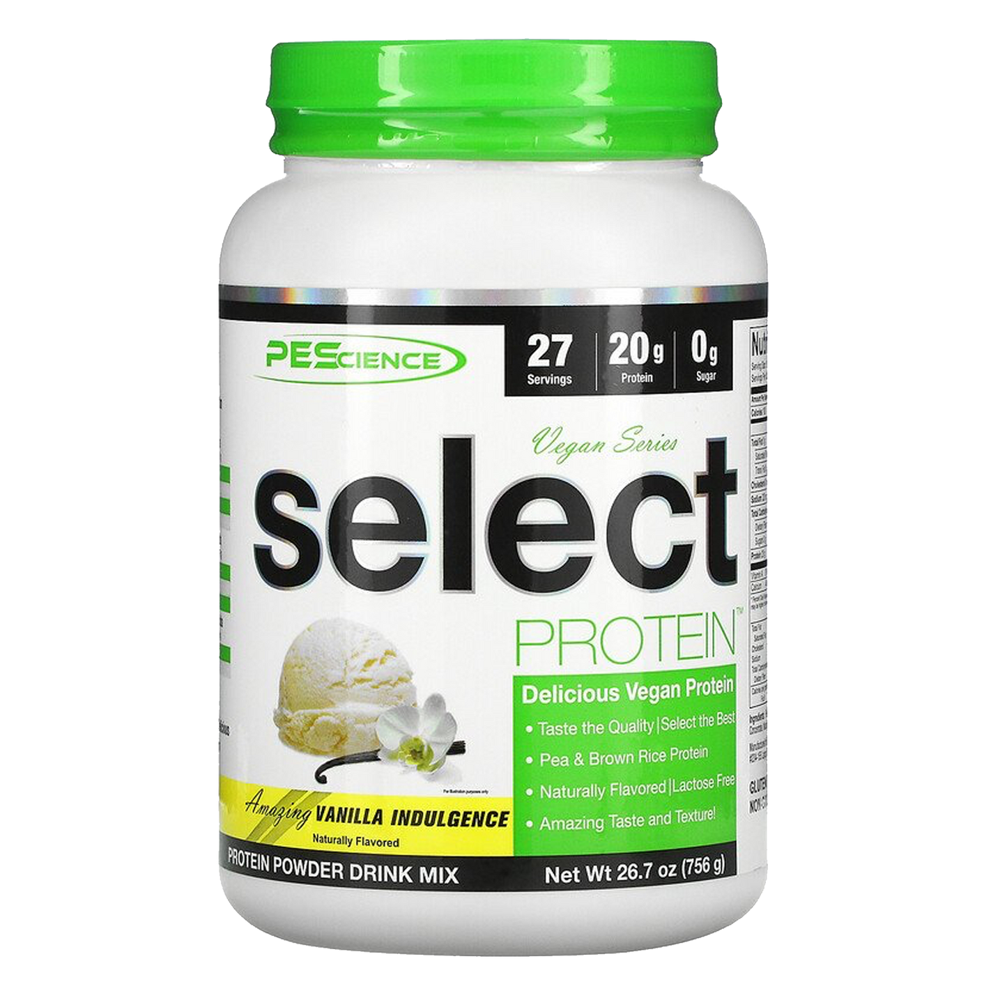 PEScience Select Vegan Protein - Vanilla Indulgence