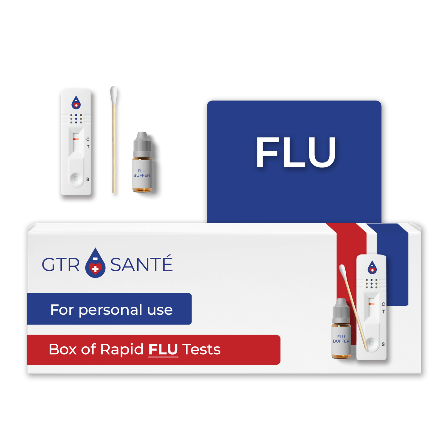 Tests rapides de dépistage du virus de la grippe