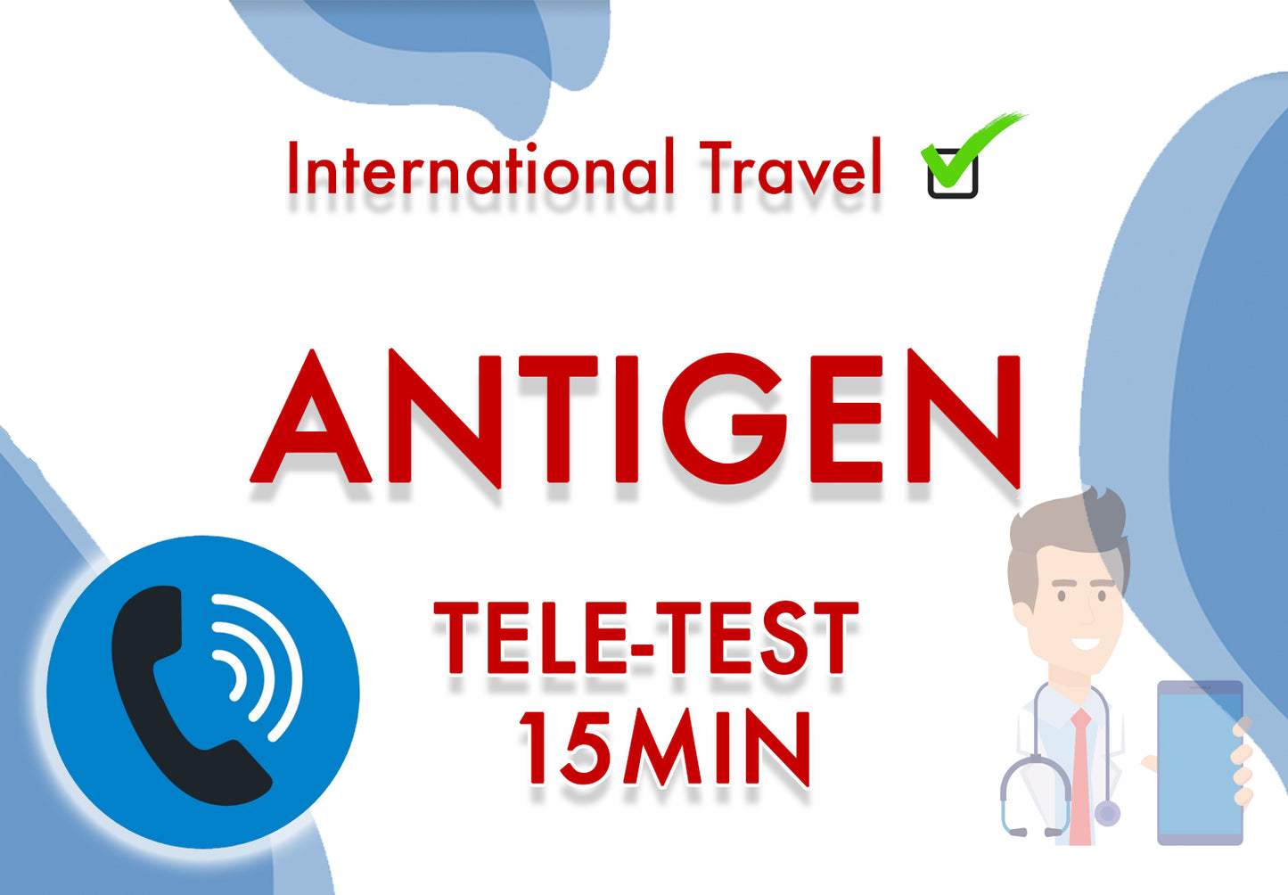 TELETEST - RAPID NASAL ANTIGEN COVID - 1pack + Virtual Cert.